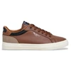 Image de Pepe Jeans pour homme. PMS30839 Kenton Court Sneakers brown (45), Marron, Plat, Lacets, Casuel