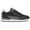 Image de Pepe Jeans pour homme. PMS400007 Formateurs Bexley South noir (41), Plat, Lacets, Casuel