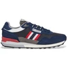 Image de Pepe Jeans pour homme. PMS400010 Kingston College - Baskets en cuir bleu marine (42), Plat, Lacets, Casuel