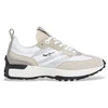 Image de Pepe Jeans pour femme. PLS600018 Lucky Party - Baskets en cuir blanc (41), Plat, Lacets, Casuel