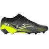Image de Joma Homme Gol Chaussures de Football, Noir, Jaune Fluo, 43 EU