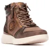 Image de Carmela - Sneakers Femme Taupe - Chaussures Confortables et polyvalentes - Mode décontractée - Modèle 16251403 (Taille37)