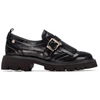 Image de Carmela pour femme. 16259402-GRIS Chaussures en cuir 162594 gris foncé (37), Plat, Aucun, Casuel