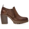 Image de Refresh pour femme. 17320102-CAMEL Chaussures 173201 marron (39), 5 à 8 cm, Fermeture éclair, Casuel