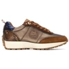 Image de Carmela pour femme. 16269901-CAMEL Baskets en cuir 162699 marron (35), Plat, Lacets, Casuel