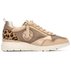 Image de Carmela pour femme. 16251301-BEIGE Baskets en cuir 162513 beige (36), Plat, Lacets, Casuel