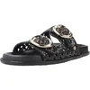 Image de CARMELA 163058 Sandales en cuir pour femme Noir Pointure 36