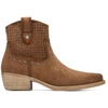 Image de Refresh pour femme. 17504202-CAMEL Bottines 175042 marron (39), 3 à 5 cm, Fermeture éclair, Casuel