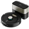 Image de Cecotec Robot Aspirateur avec Base d'Autovidage Conga Y100 Spin AI. Navigation Laser, Pression d'Aspiration 20000Pa, Brosse en Silicone Spéciale pour Maisons avec Animaux, Base de 2,8L, App Contrôle