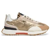 Image de Pepe Jeans pour femme. PLS600039 Baskets de mode en or (40), Doré, Plat, Lacets, Casuel
