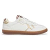 Image de Pepe Jeans pour femme. PLS000027 Ball Chic Leather Sneakers white (36), Cuir, Blanc, Plat, Lacets, Casuel