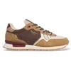 Image de Pepe Jeans pour femme. PLS400047 Baskets Brit City marron (36), Tissu, Plat, Lacets, Casuel