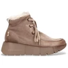 Image de Hispanitas pour femme. PHI265130 Bottines en cuir Montana taupe (36), Plat, Lacets
