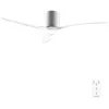 Image de Cecotec Ventilateur de Plafond avec Télécommande de 52" EnergySilence Aero 5400 Classic Iron&White. Moteur DC 40W, 3 Pales, 6 Vitesses, Minuterie jusqu'à 8h, Mode Hiver/Été