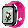 Image de SaveFamily SaveWatch Plus 4G | Montre Connectée pour Enfants avec GPS, Appels, Vidéo, Whatsapp, Musique, Bluetooth et App Store | Cadran Noir et Bracelet en Silicone Fuchsia