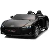 Image de Voiture électrique Enfants 24V 2 Places, Noir, Lecteur MP3 avec USB/AUX et Bluetooth, Batterie 24V/14Ah, Moteurs 2 x 200W, Roues EVA avec Suspension arrière, Sièges réglables en Cuir
