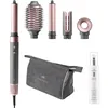 Image de ETA Fenite Black Airstyler 3 en 1 I 1400 W I lonic - Sèche-cheveux, bigoudis effet Coanda - Brosse ronde - Moteur sans charbon - Opti-Heat Control - Silent Power - 4 réglages de température