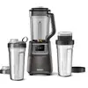 Image de Sencor Super Mélangeur automatique sous vide - Blender Professionnel 1500W Multifonction avec Technologie Nutri Smart, Mélange Multicyclone 8 lames - pour Smoothies, Soupes, Nuts & Plus