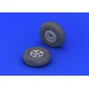 Image de Eduard EDB632038 Laiton 1:32-Spitfire MK I/II Roues (Rev) Kit Diverses