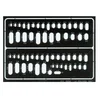 Image de Eduard Accessories 00006 Modélisme Accessoires Ovale Gravier Pochoir