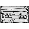 Image de Eduard Accessories 35564 Accessoire de modélisme Zimmerit King Tiger Porsche Turret