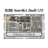 Image de Eduard Accessories ss230 Modélisme Accessoires Hunter MK. 6 pour Revell Kit