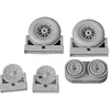 Image de Edouard Edb632052 Brassin 1 : 32   F4u-1 Roues Motifs Diamants (Tam) kit, différents.