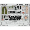Image de Eduard Accessories 49216 Accessoire de modélisme P-51D Mustang pour kit Tamiya