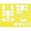 Image de Eduard Accessories cx052 Modélisme Accessoires P de 51B/C Mustang