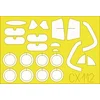Image de Eduard Masks 1:72 - Me 163B Komet (Academy) - EDMCX112