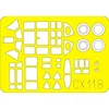 Image de Eduard Accessories cx118 Modélisme Accessoires j1 N Gekko/Irving