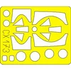 Image de Eduard Masks 1:72 - Meteor FR.Mk.9 (MPM) - EDMCX173