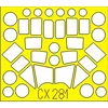 Image de Eduard Masks 1:72 - C-27J Spartan (Italeri) (EDMCX281)