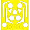 Image de Eduard Masks 1:72 - T-33 (Platz) - (EDMCX303)