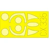 Image de Eduard Masks 1:72 - A-4B (Airfix) - (EDMCX335)