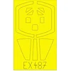 Image de Eduard Masks 1:48 - Mirage III E (KIN48050) - (EDMEX487)