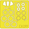 Image de Eduard Masques 1:48 - F-86F (Academy) - EDMEX099