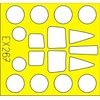 Image de Eduard Masks 1:48 - TSR-2 (Airfix) - EDMEX267