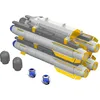 Image de Eduard EDB648280 1:48-AGM-114 Kit de Missile Hellfire Brassin Divers
