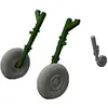 Image de (EDB672146) - *** Eduard Brass 1:72 - Spitfire MK.VIII Wheels 4sp Smooth (Ed)