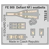 Image de Eduard Photoetch (Zoom) 1:48 - Defiant NF.I Ceintures de sécurité (Air)