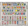 Image de Eduard Photoetch 1:350   Drapeaux de la Royal Navy en acier