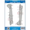 Image de Eduard Autocollant 1:48 - Pochoirs Tempest MK.V
