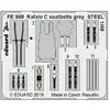 Image de Eduard Photoetch Zoom 1:48 Ceinture de sécurité Rafale C Gris acier