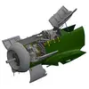 Image de Eduard EDB648464 1:48-Fw190A-8 Kit de modélisme de Moteur et de Pistolets en Laiton