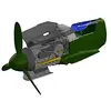 Image de Eduard EDB648465 Brassin 1:48-BF 109G-10/U4 Kit de modélisme de Moteur