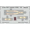 Image de Eduard Photetch (EDP23034) - Ceinture de selle en acier (Airfix) 1:24 - F6F-5.