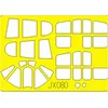 Image de Eduard Masks 1:32 - P-40E (Hasegawa) - EDMJX080
