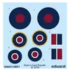 Image de (EDD48031) - Eduard Decals 1:48 - Tempest Roundels Early