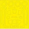 Image de (EDMEX690) - Eduard Mask 1:48 - P-51D-5 TFace (Airfix)